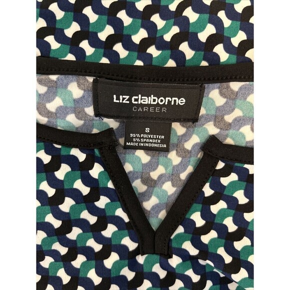 Liz Claiborne Career Pullover Blouse Size Small (4-6) - Picture 3 of 11